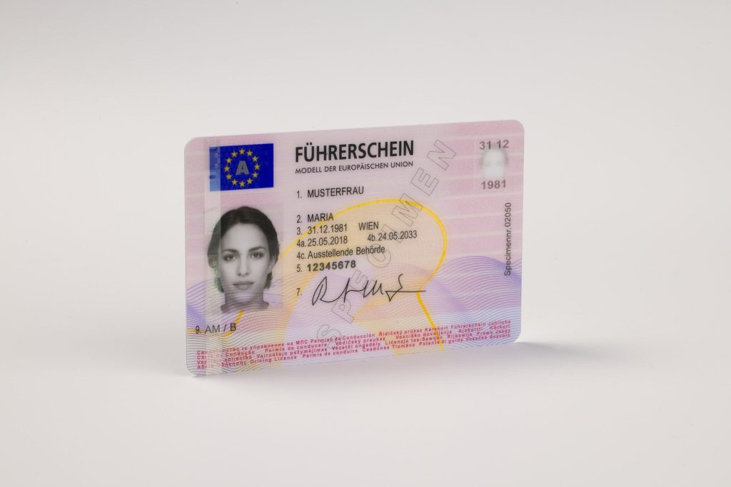 Austrian Drivers License