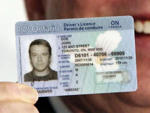 Ontario Drivers License